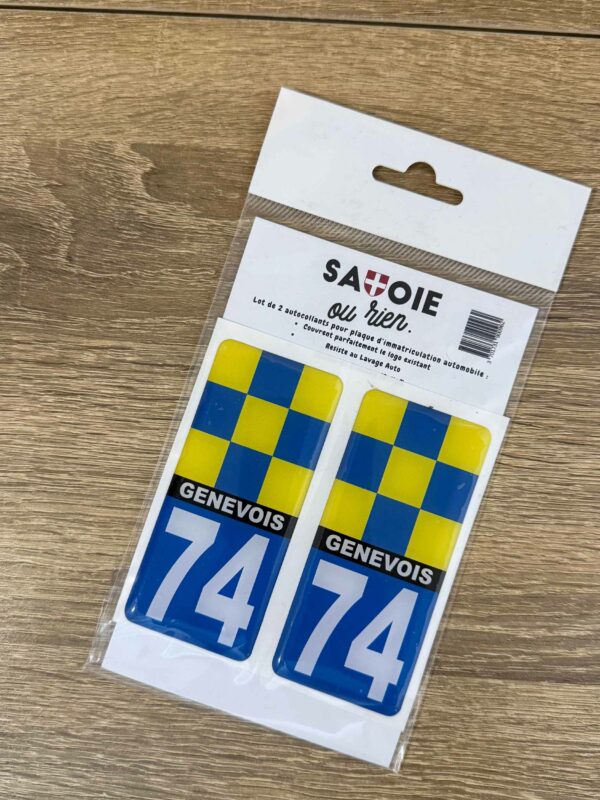 STICKER PLAQUE GENEVOIS