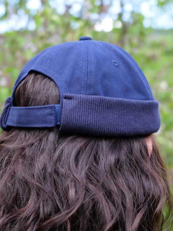 Bonnet Docker Bleu