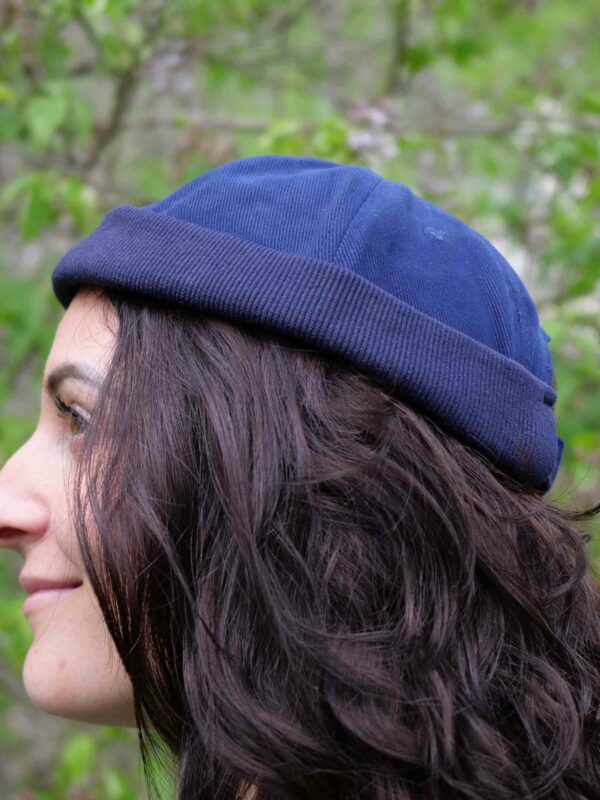 Bonnet Docker Bleu