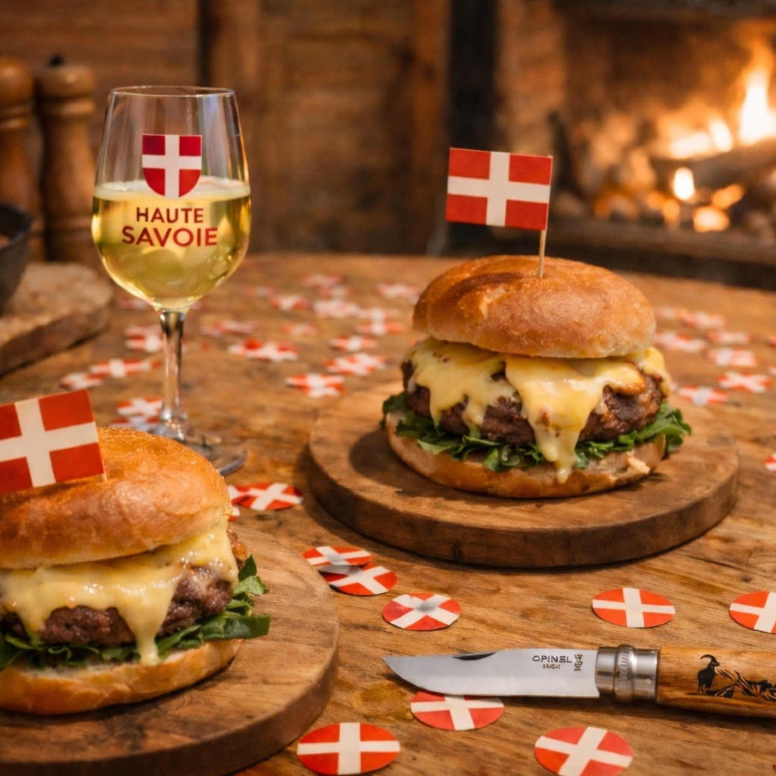 Mini drapeaux pics savoie