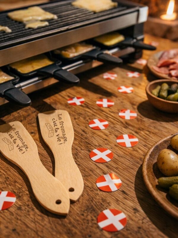 Spatules en bois pour raclette