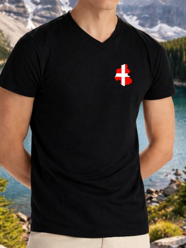 Tee shirt col v savoie