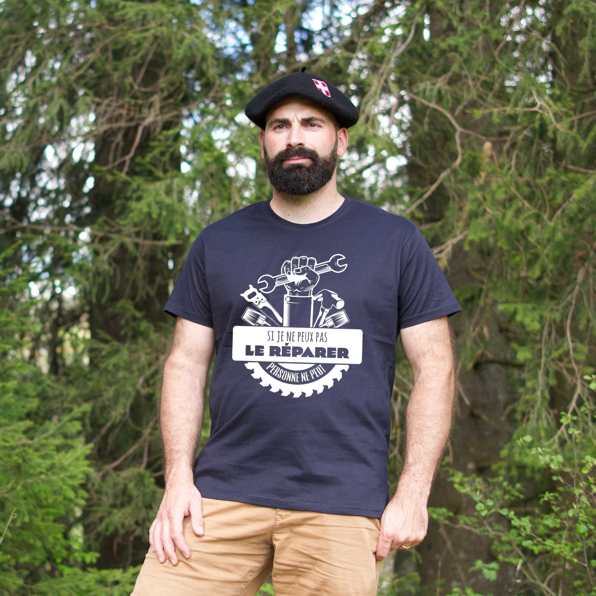 Tee shirt "Si je ne peux pas le réparer, personne ne peut" – Image 3