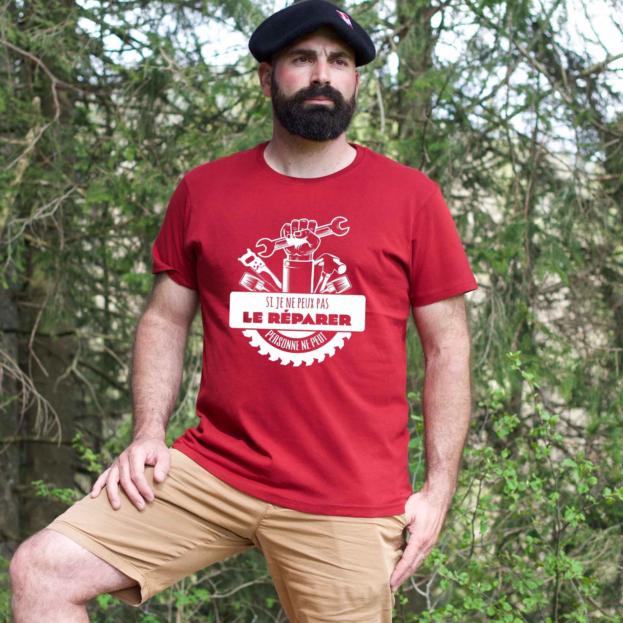 Tee shirt "Si je ne peux pas le réparer, personne ne peut" – Image 4