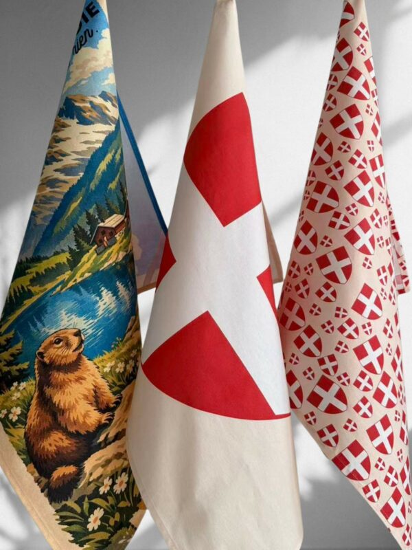 Lot 3 torchons Savoie