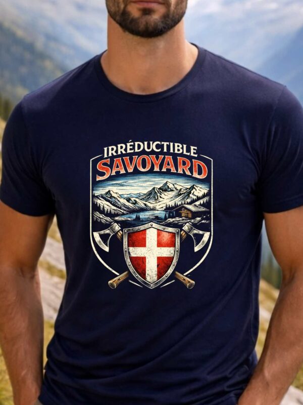 Tee shirt "Irréductible Savoyard"