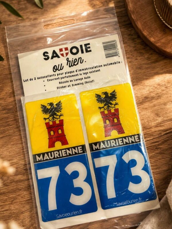 STICK IMMATRICULATION MAURIENNE