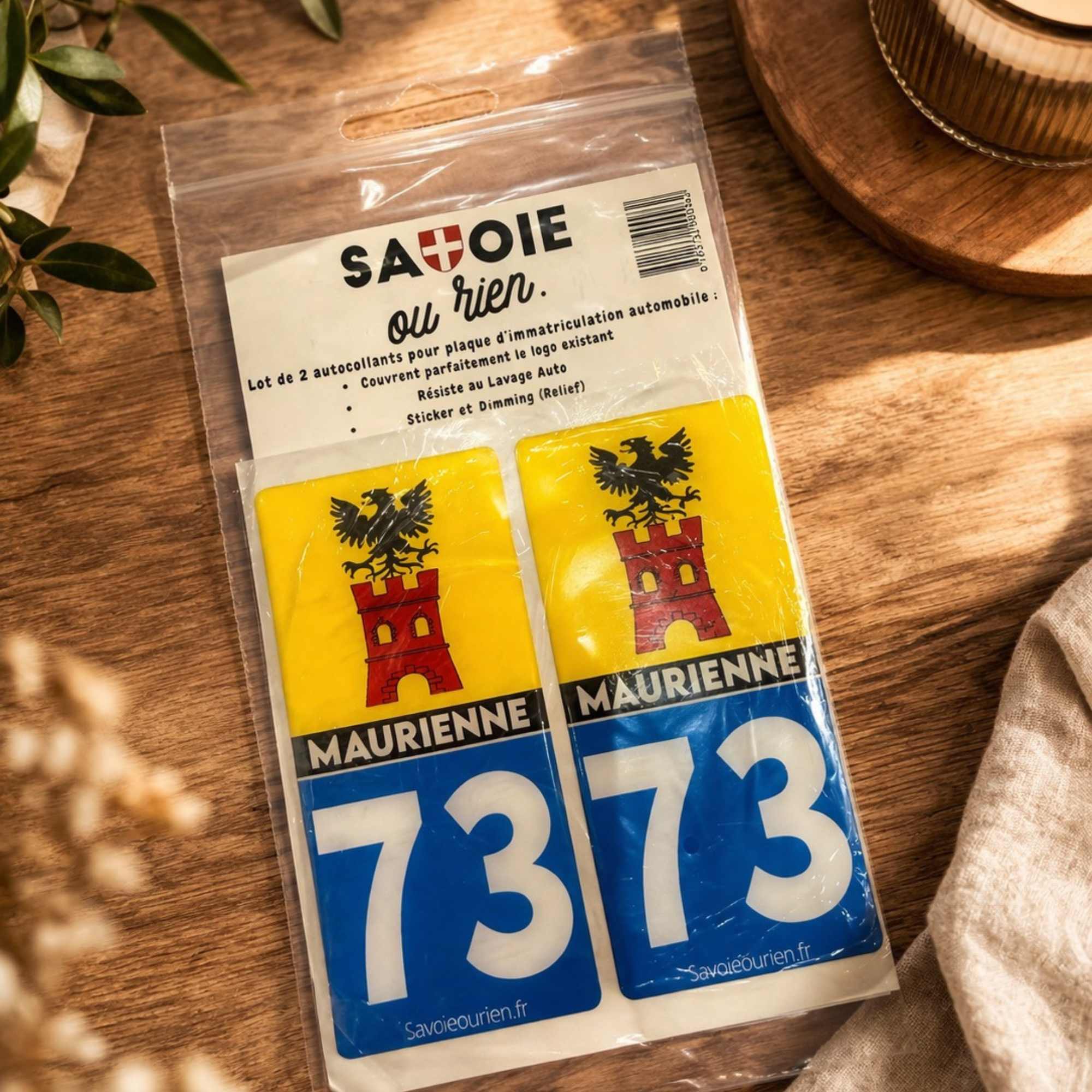 STICK IMMATRICULATION MAURIENNE