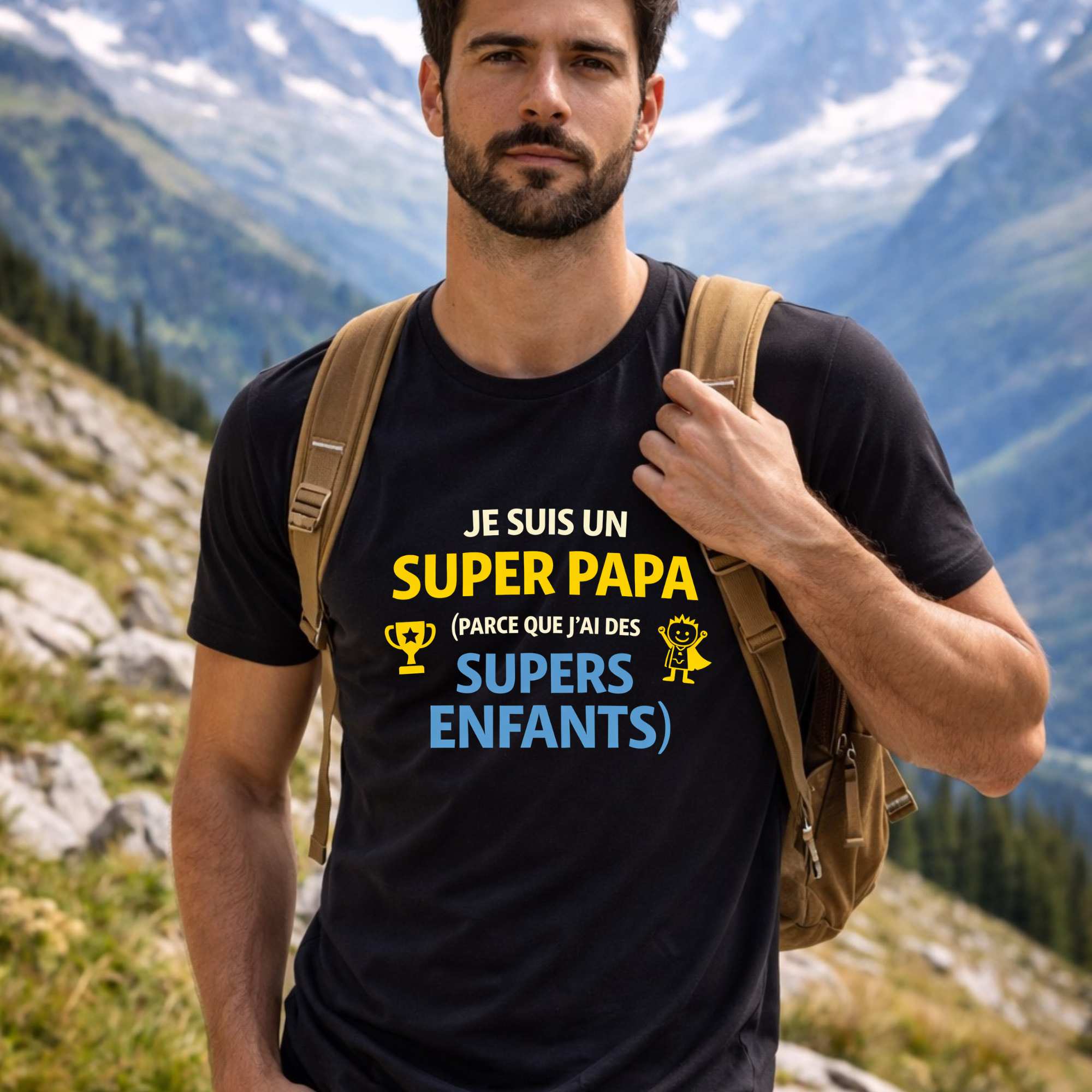 je suis un super papa (parce que j'ai des supers enfants)