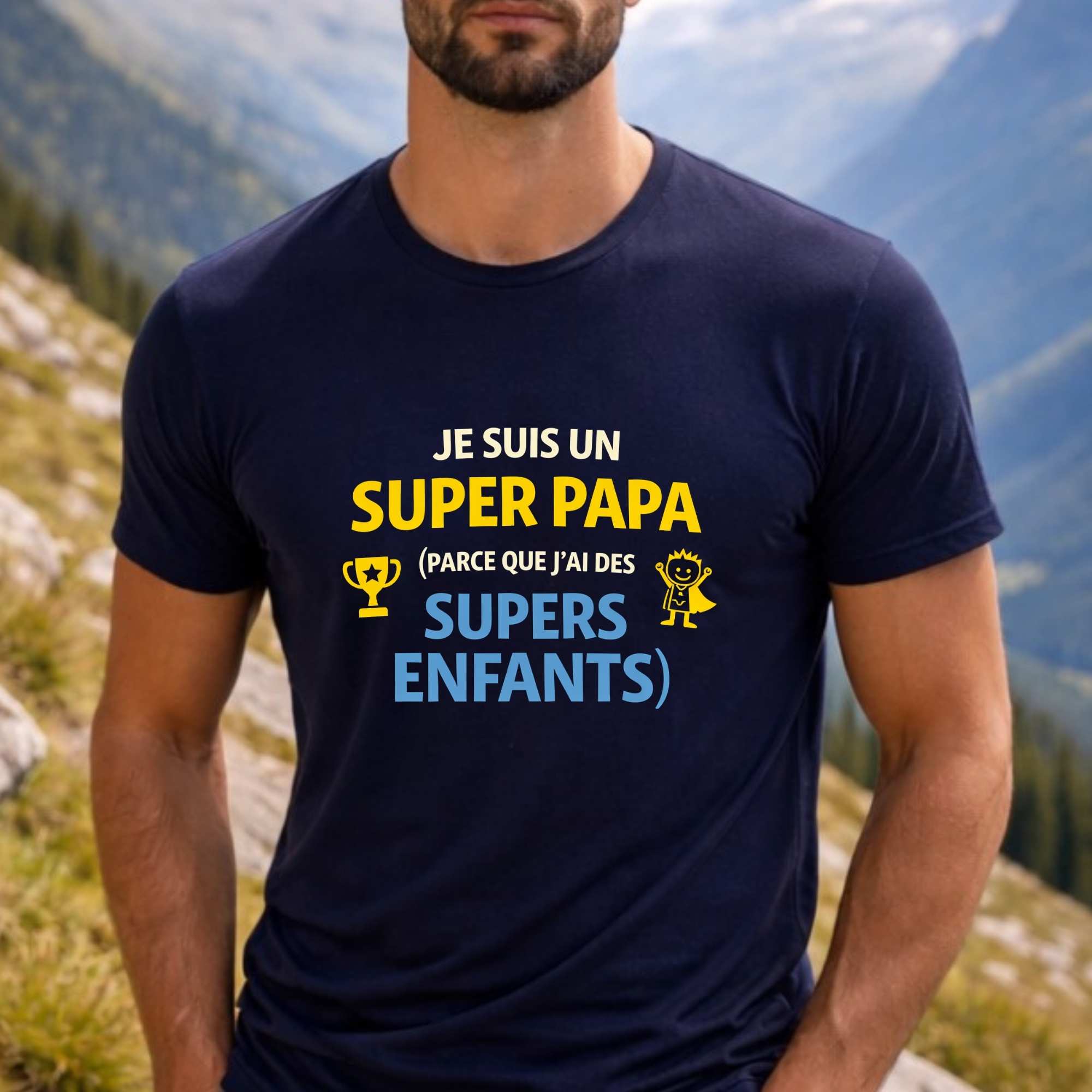 je suis un super papa (parce que j'ai des supers enfants)