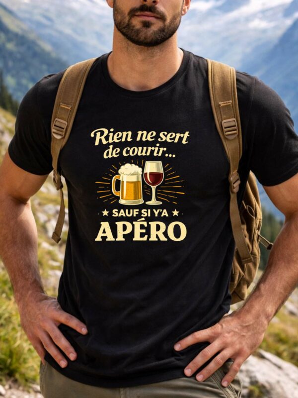 Rien ne sert de courir sauf si y'a apéro