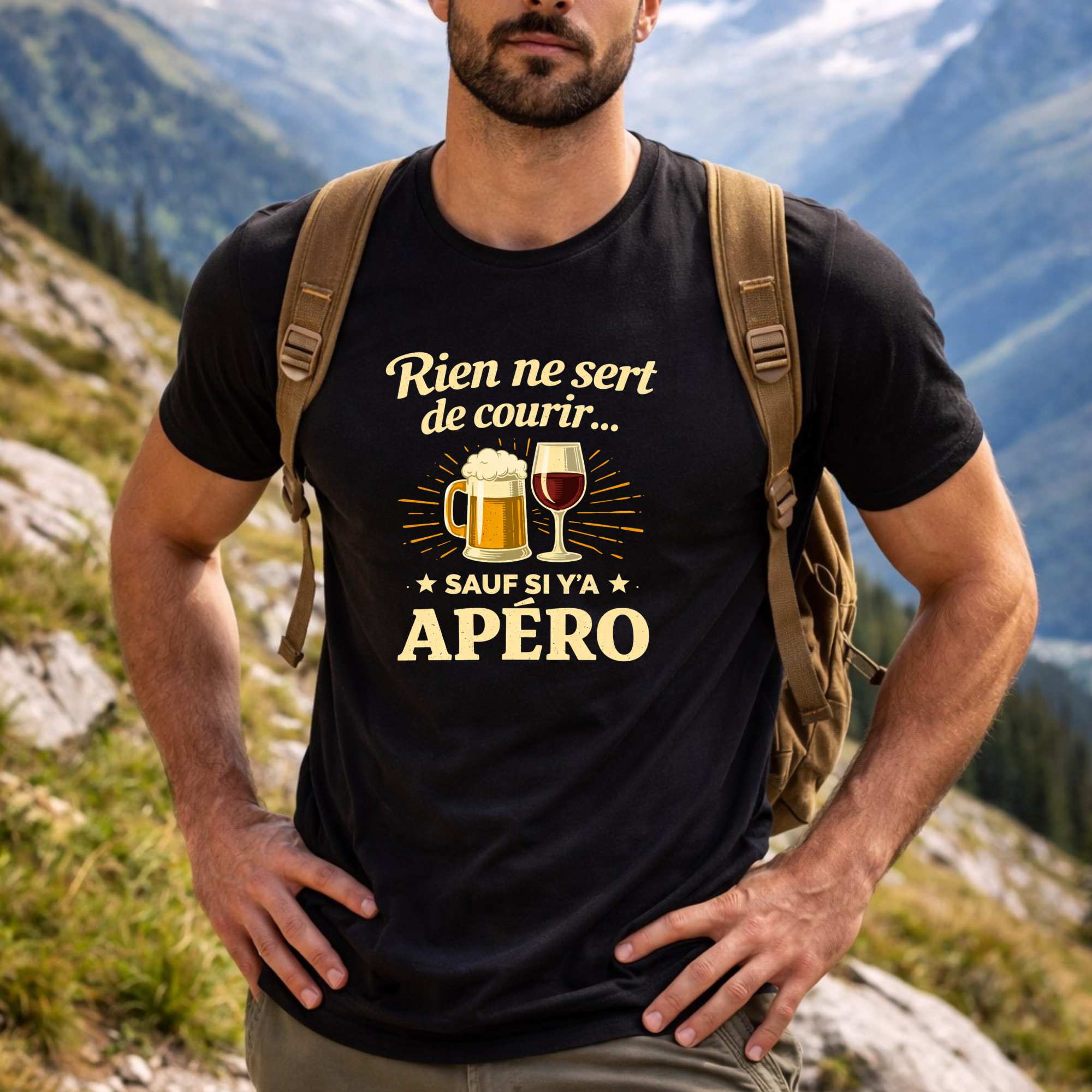 Rien ne sert de courir sauf si y'a apéro