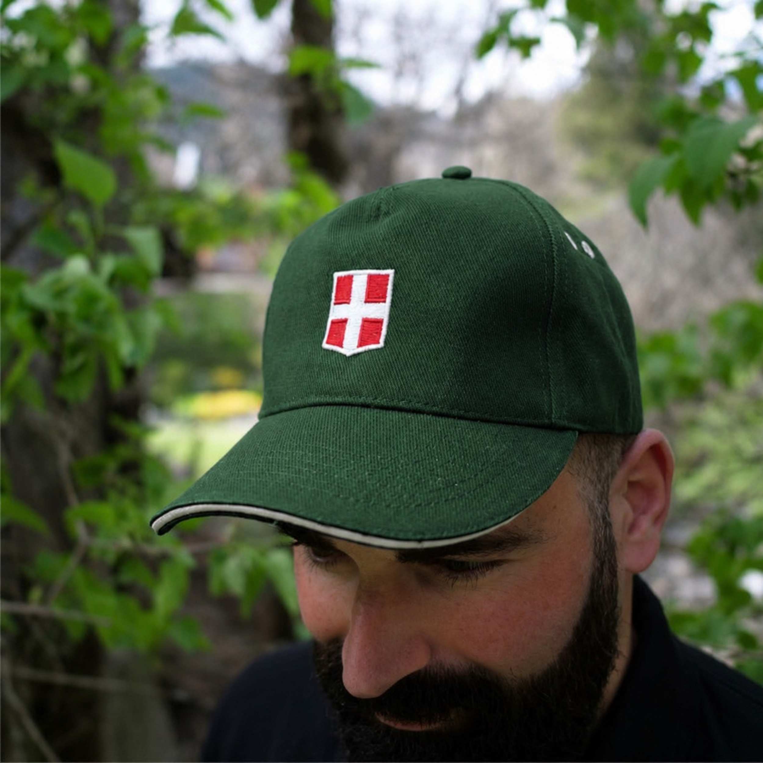 Casquette Blason Vert sapin