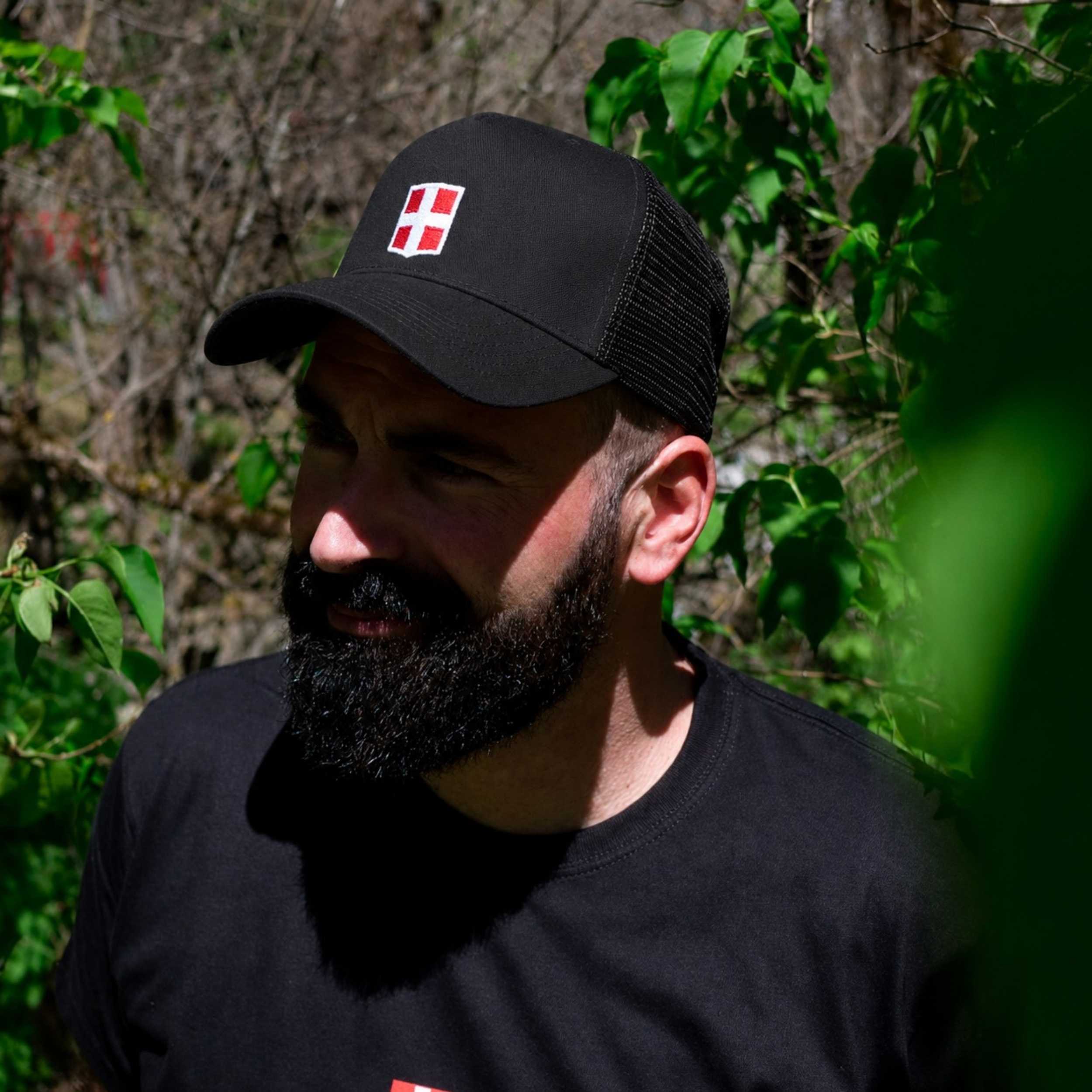 Casquette Trucker - noir