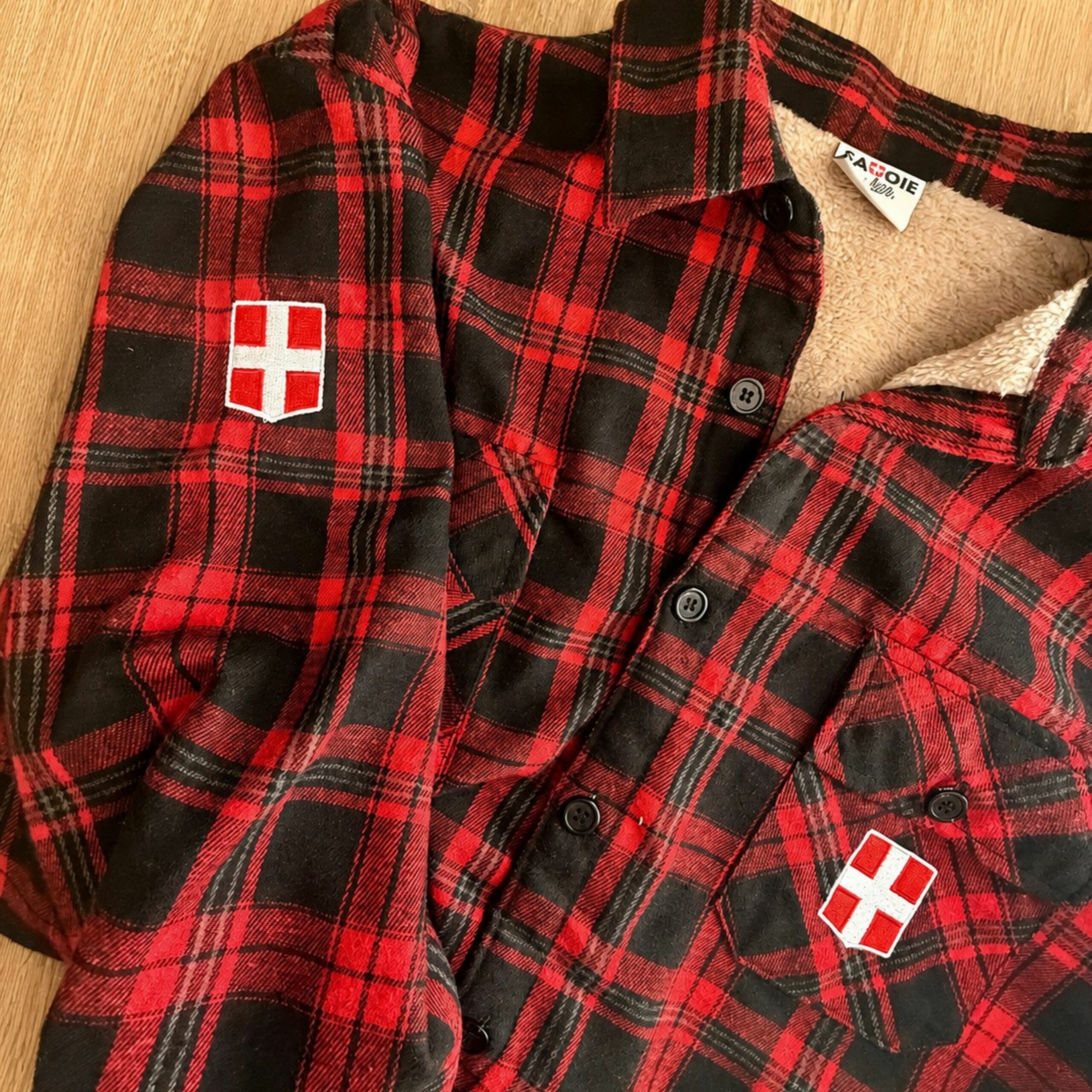 Chemise à Carreaux SAVOIE fourée – Image 2